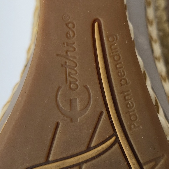 1136- Earthies Setina Wedges Sandals Size 7 - Picture 9 of 11